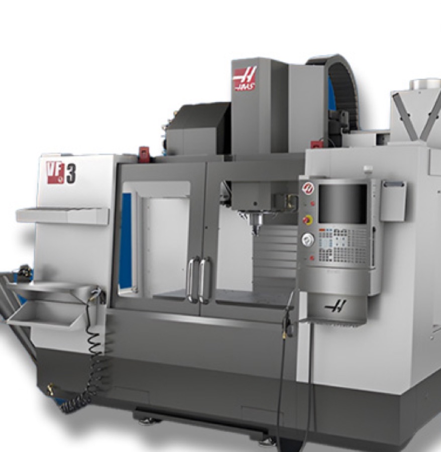 HAAS VF-3 CNC machining centre in our tool room
