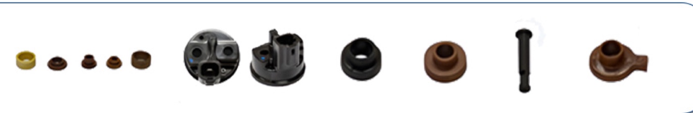 Thermoset injection moulded parts